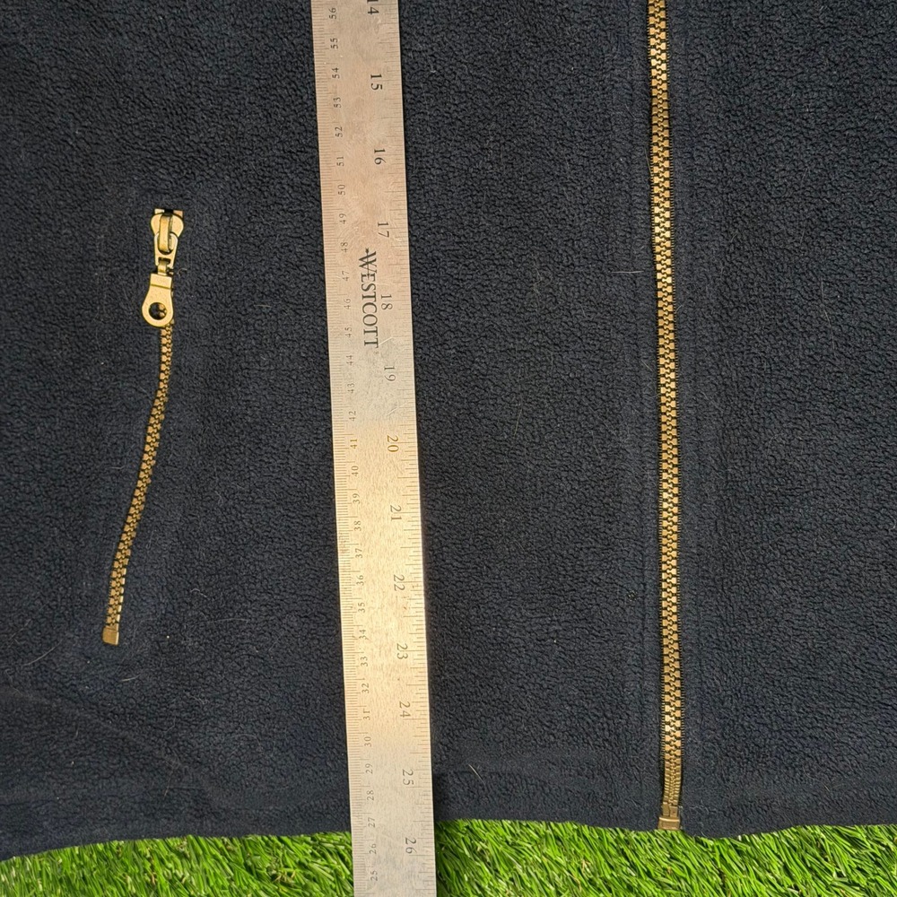 Andy's Sportswear Hollywood LA Full Zip Fleece Jacket Navy Blue Mens Medium - Picture 4 of 4